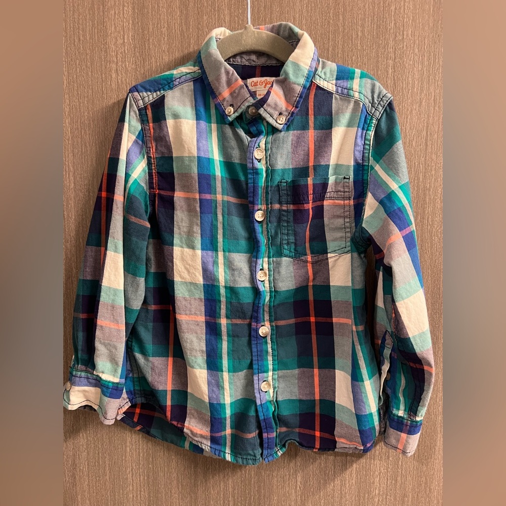 Cat & Jack XS (4/5) Boys Dress Shirt